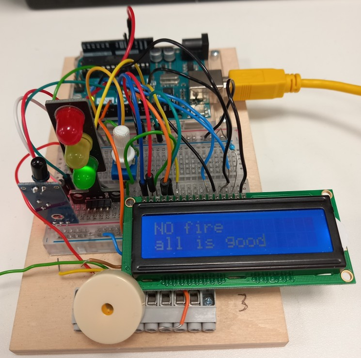 Arduino-Based Fire Alarm System